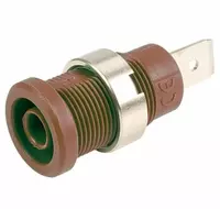 3266-I 4mm Banana Socket with Female Faston Terminal